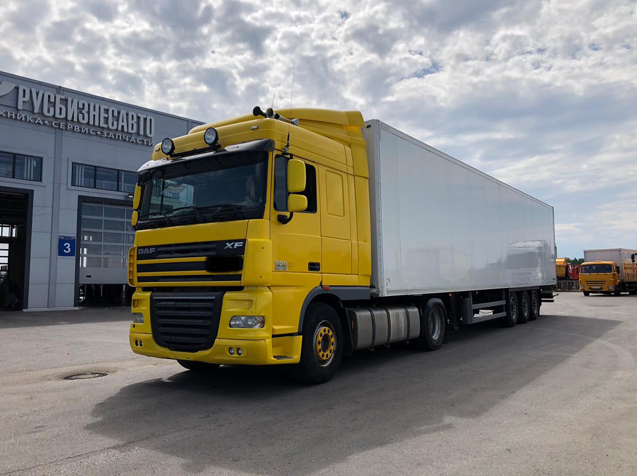 Седло даф 105. DAF ft XF 105 2011 год. DAF XF 105 рефрижератор. DAF ft xf105 460, 2019 г.в.