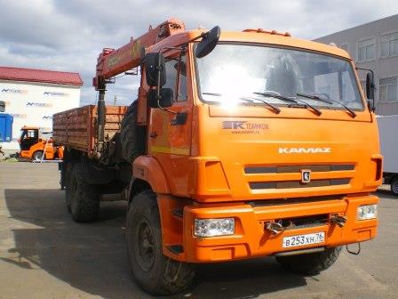 КМУ IT-180 на шасси Камаз 43118 б/у (2014 г., 54772 км, 4185 м.ч.)