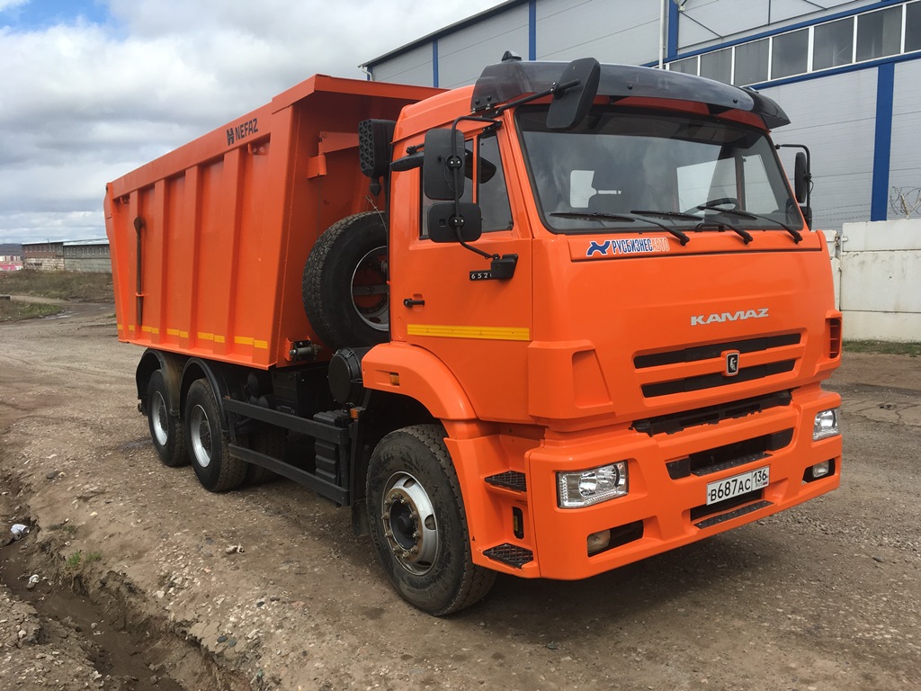 Самосвал Камаз 6520-43 б/у (2017 г., 48 600 км.)