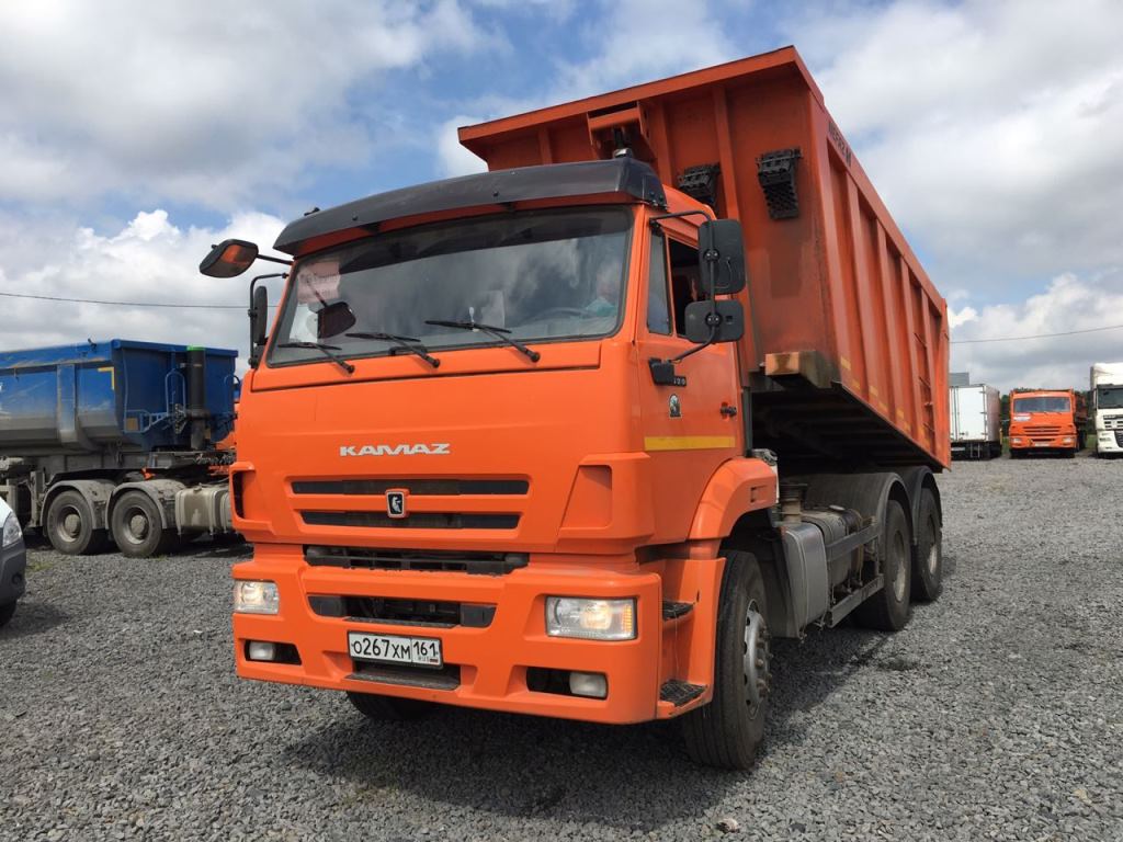 Самосвал Камаз 6520-43 б/у (2017 г., 60 000 км.)