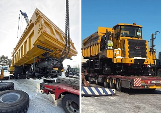 «РУСБИЗНЕСАВТО» УВЕЛИЧИЛА ПАРК КРУПНОЙ ЗОЛОТОДОБЫВАЮЩЕЙ КОМПАНИИ НА 9 КАРЬЕРНЫХ САМОСВАЛОВ