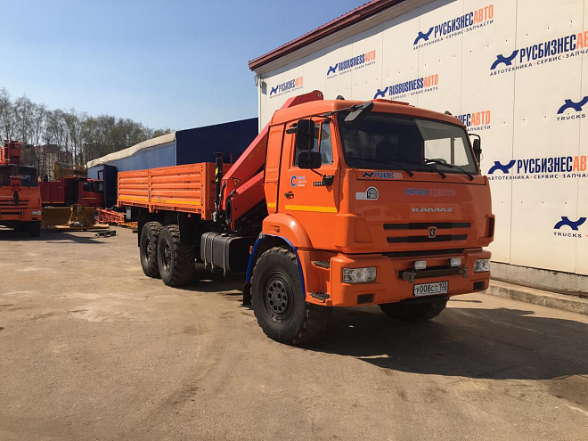 Купить бу КМУ Камаз КМУ 658610 в компании РусБизнесАвто – фото