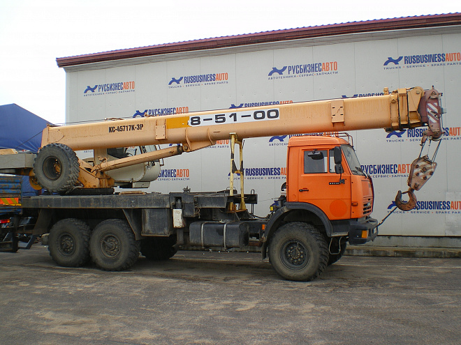 Купить бу Автокраны Ивановец КС-45717К-3Р в компании РусБизнесАвто – фото