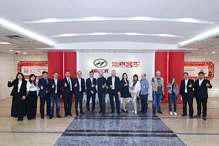 «Русбизнесавто» организовала пресс-тур на завод Higer Bus Company Limited в Китае для российских журналистов.